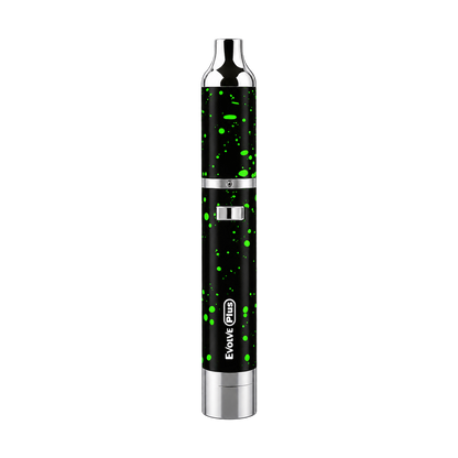 Yocan Evolve Plus Wax Pen Vaporizer Black Green Splatter