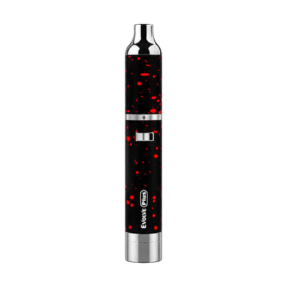Yocan Evolve Plus Wax Pen Vaporizer Black Red Splatter