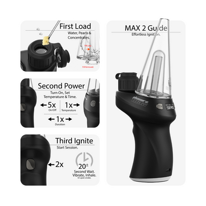 Yocan Black Series - Phaser Max 2 Smart Rig