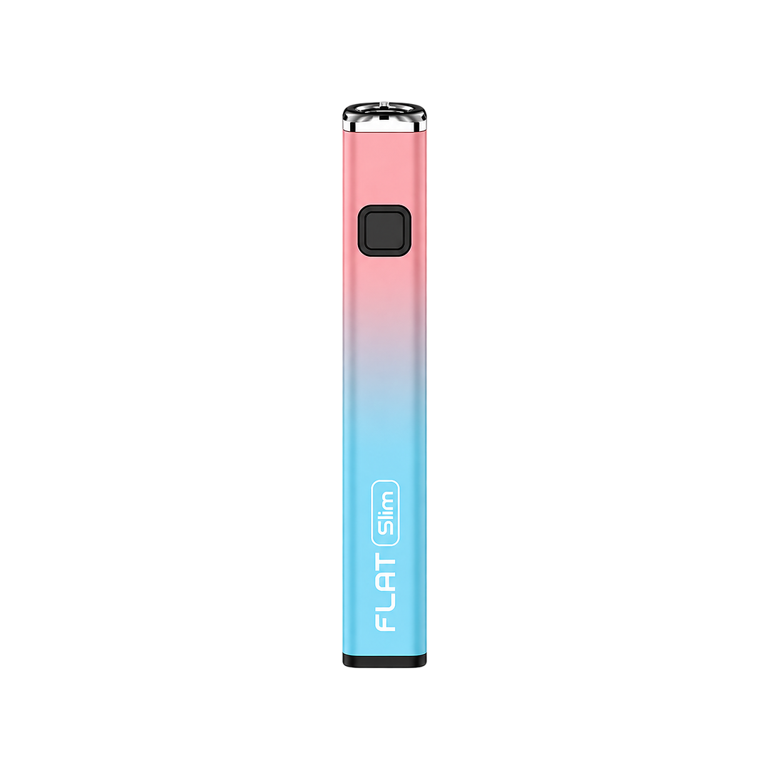 Yocan Flat Series 510 Cartridge Battery Slim (350 mAh) Blue Pink