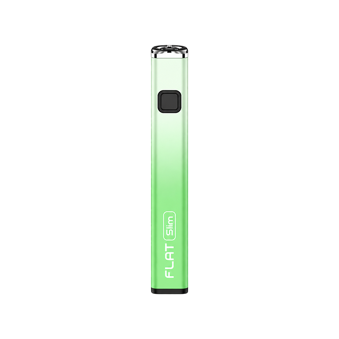 Yocan Flat Series 510 Cartridge Battery Slim (350 mAh) Green White