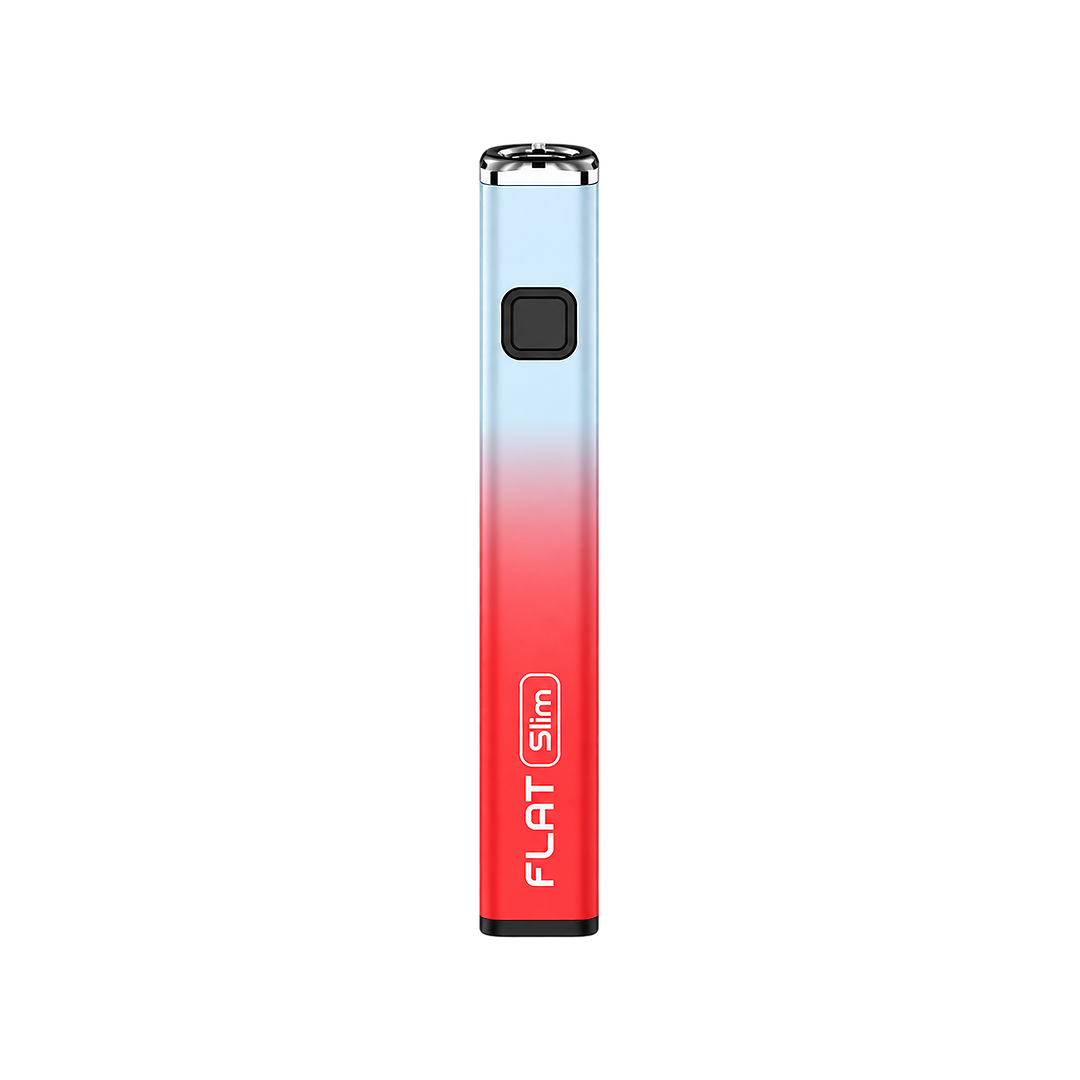 Yocan Flat Series 510 Cartridge Battery Slim (350 mAh) Red Teal
