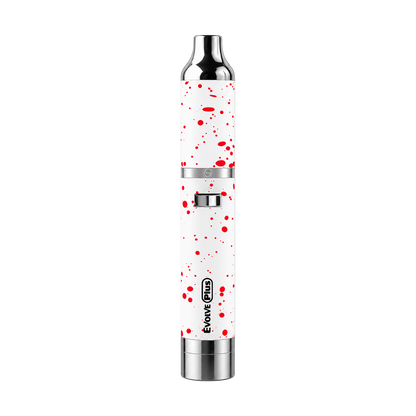 Yocan Evolve Plus Wax Pen Vaporizer White Red Splatter