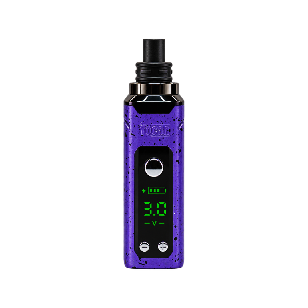 Yocan Nestor Concentrate Vaporizer Purple Black Splatter
