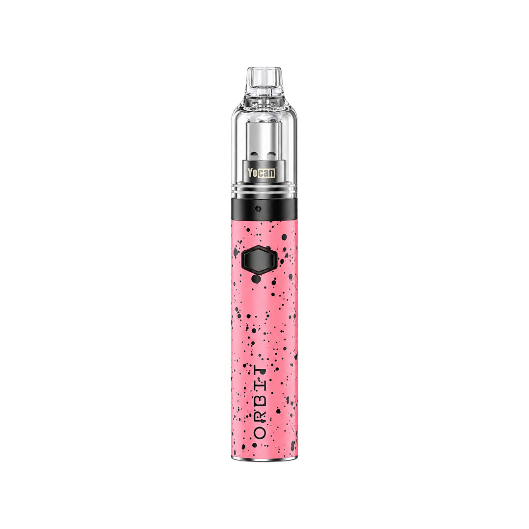 Yocan Orbit Concentrate Vaporizer Pink Black Spatter