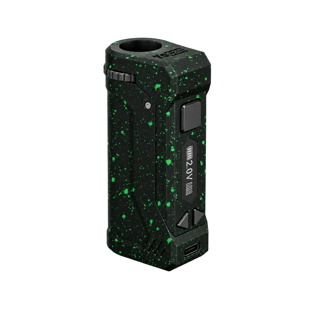Yocan UNI Pro Universal Box Mod Black Green Splatter