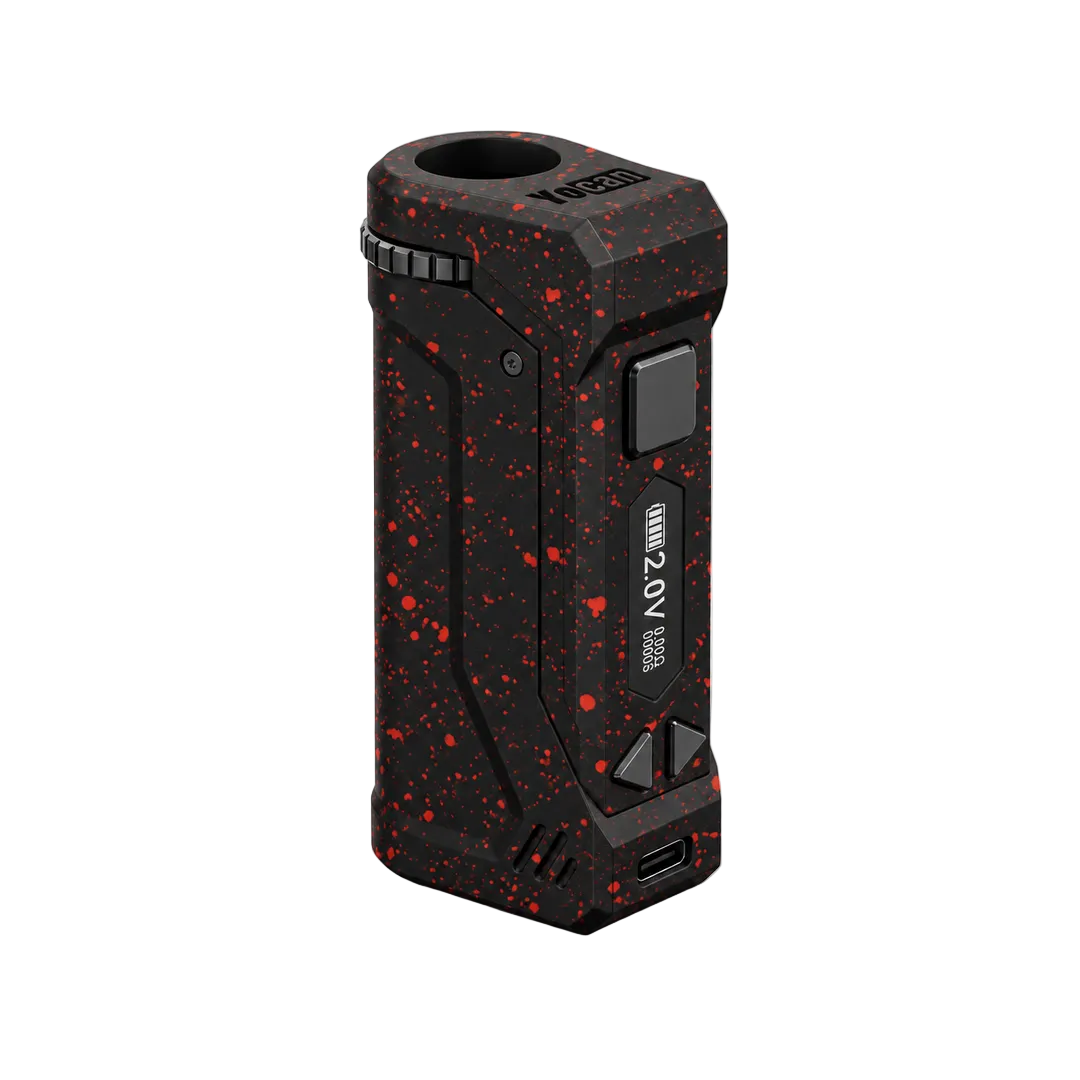 Yocan UNI Pro Universal Box Mod Black Red Splatter