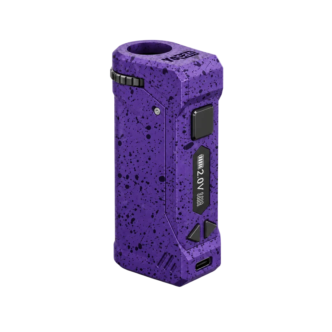 Yocan UNI Pro Universal Box Mod Purple Black Splatter