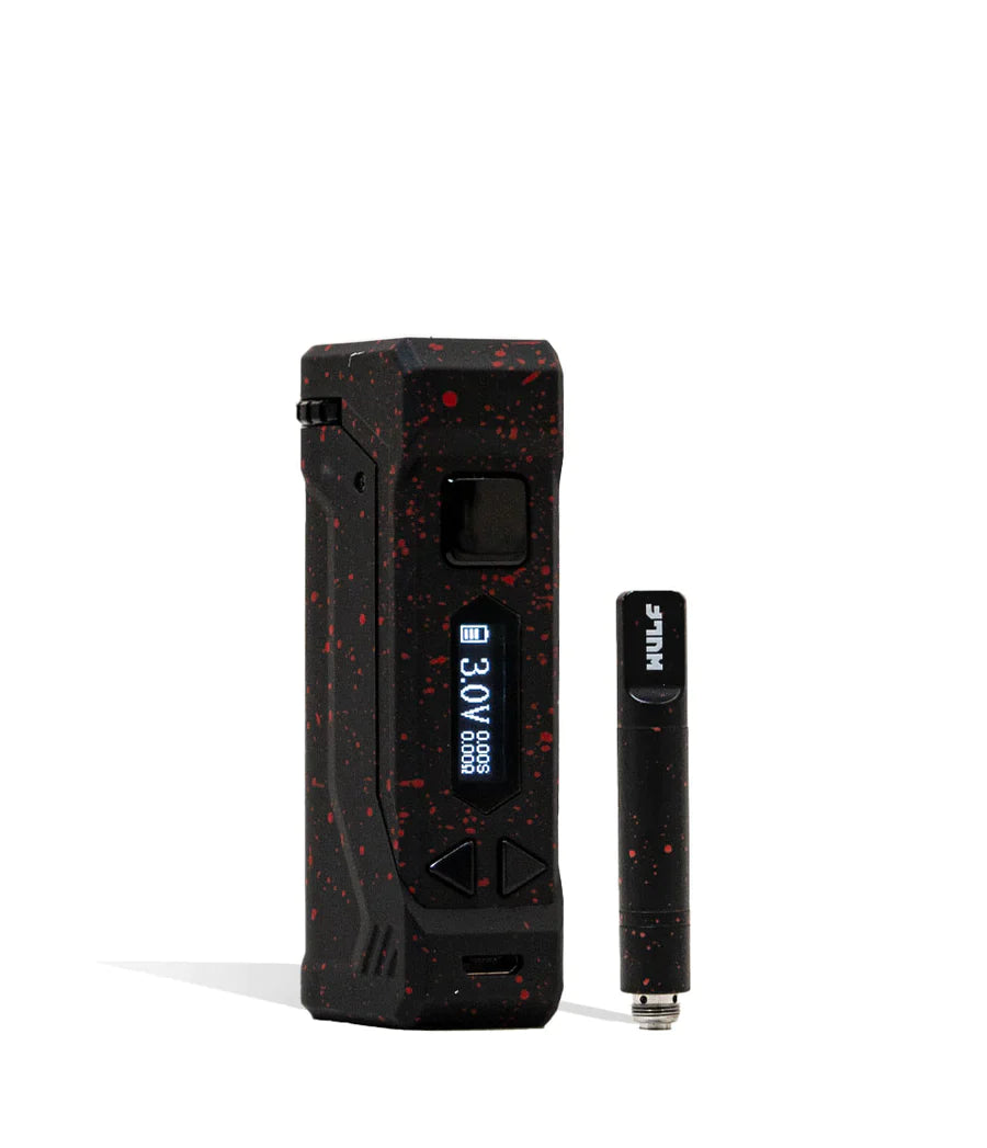 Yocan Uni Pro Max Concentrate Kit by Wulf Mod Wulf Black Red Splatter