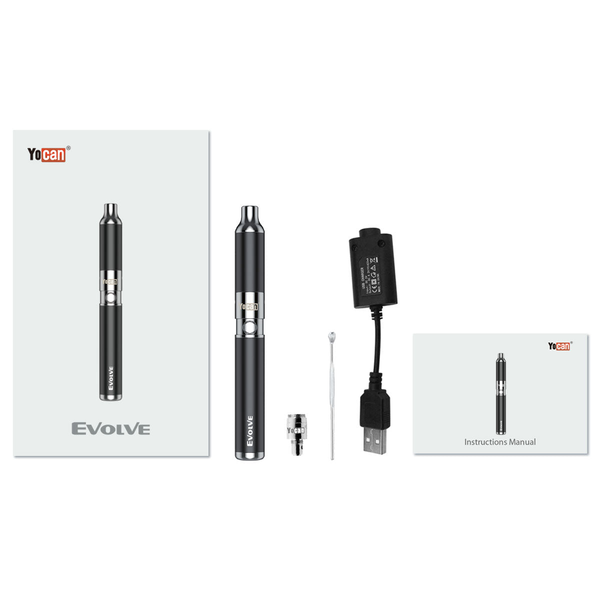 Yocan Evolve Concentrate Vaporizer Vaporizers Yocan   