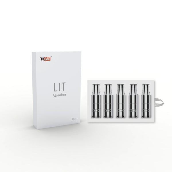 Yocan Lit Atomizer Tank - 5 Pack Vaporizers Yocan   