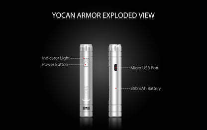 Yocan Armor Battery Vaporizers Yocan   