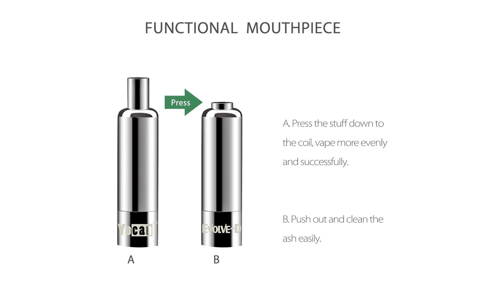 Yocan Evolve D Dry Herb Vaporizer