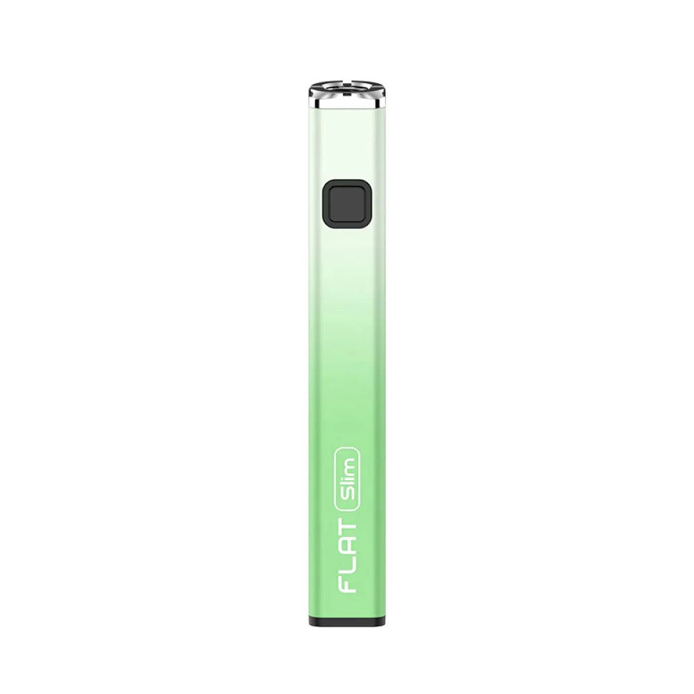 Yocan Flat Series - 510 Cartridge Battery Vaporizers Yocan Slim Green White 