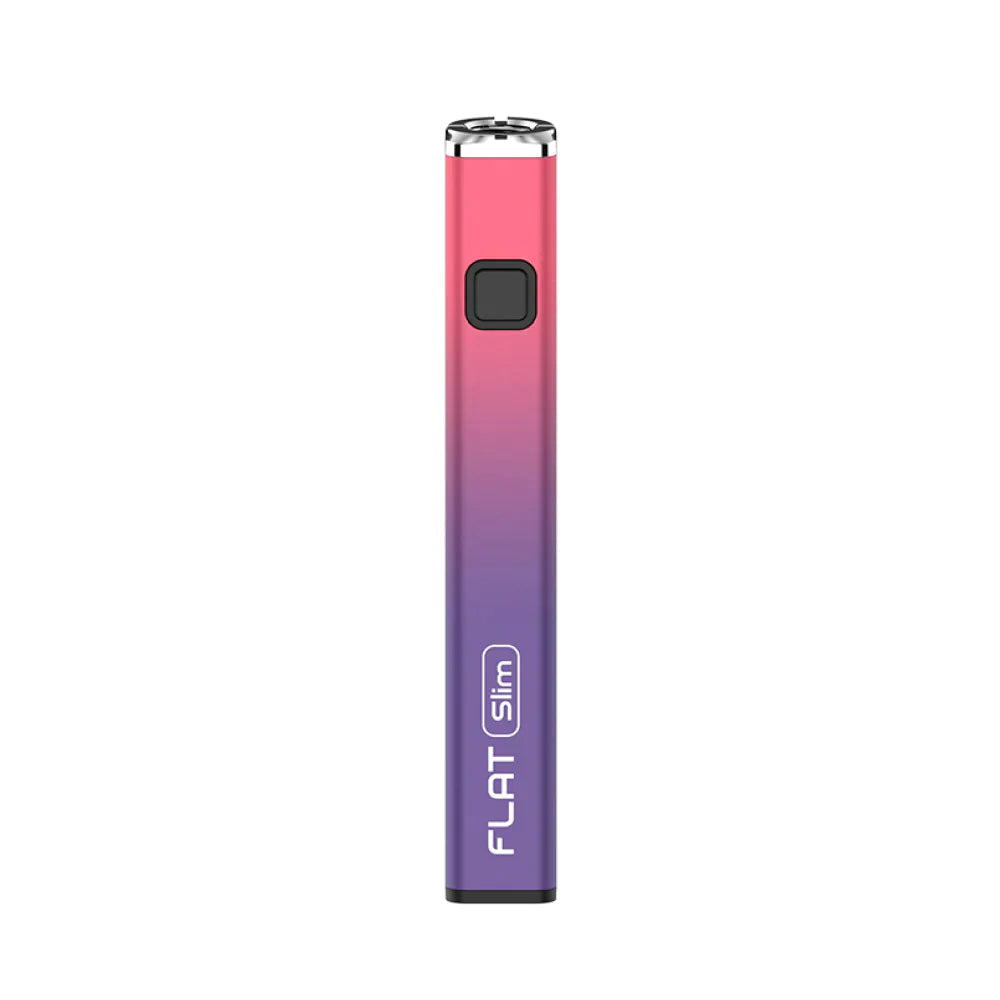 Yocan Flat Series - 510 Cartridge Battery Vaporizers Yocan Slim Purple Pink 