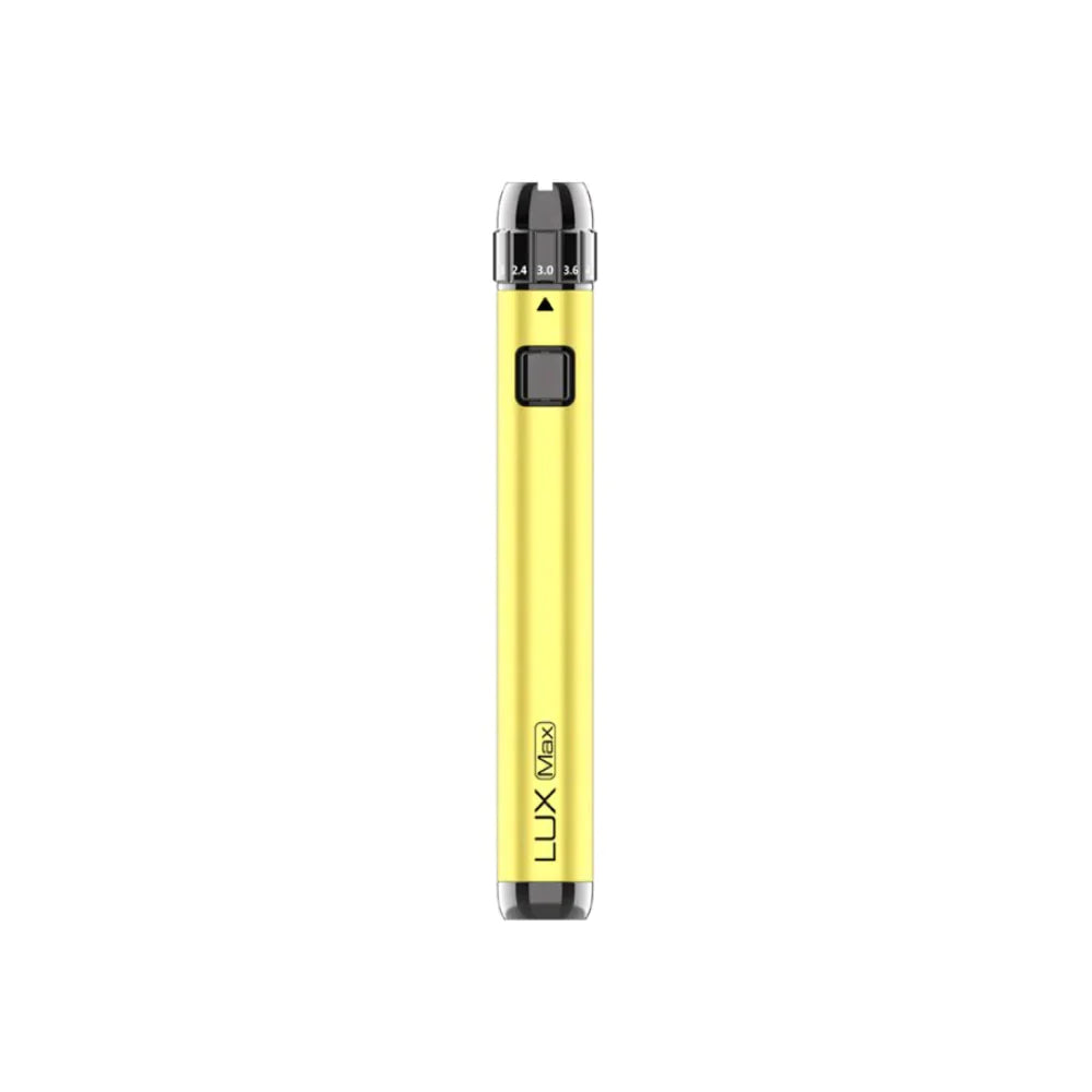 Yocan LUX Cartridge Battery Vaporizers Yocan Max Yellow 