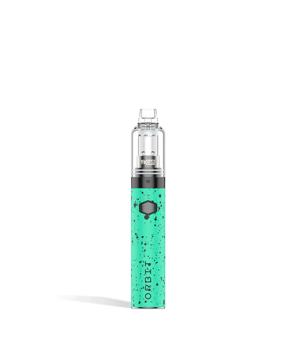 Yocan Orbit Concentrate Vaporizer Wulf Teal Black Splatter