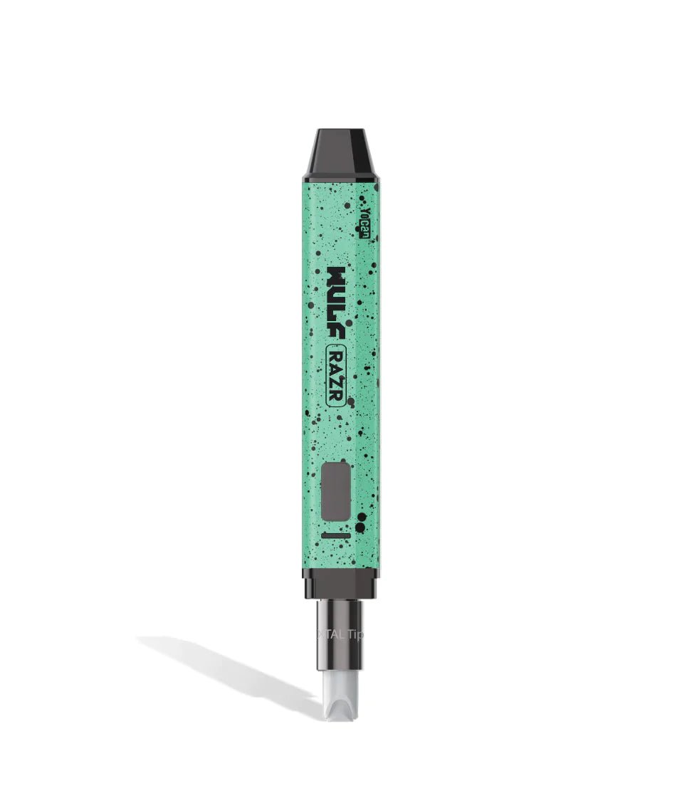 Yocan Razr Nectar Collector and Hot Knife by Wulf Mods Wulf Teal Black Splatter