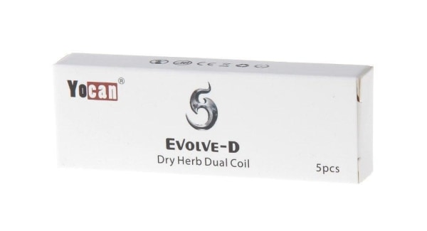 Yocan Evolve-D Dry Pancake Coils 5PC/PK Vaporizers Yocan   